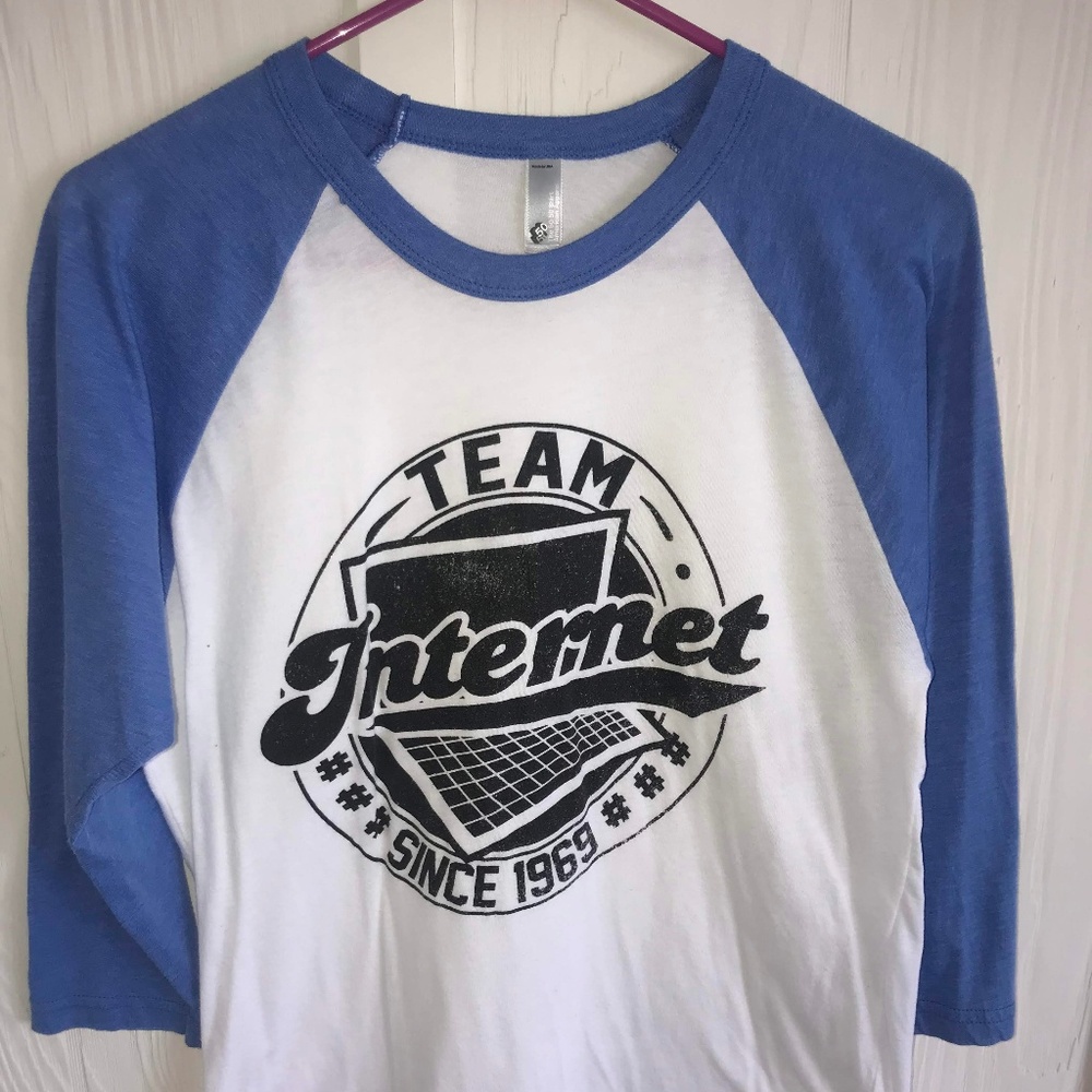 Team Internet Baseball T-Shirt - Tyler Oakley